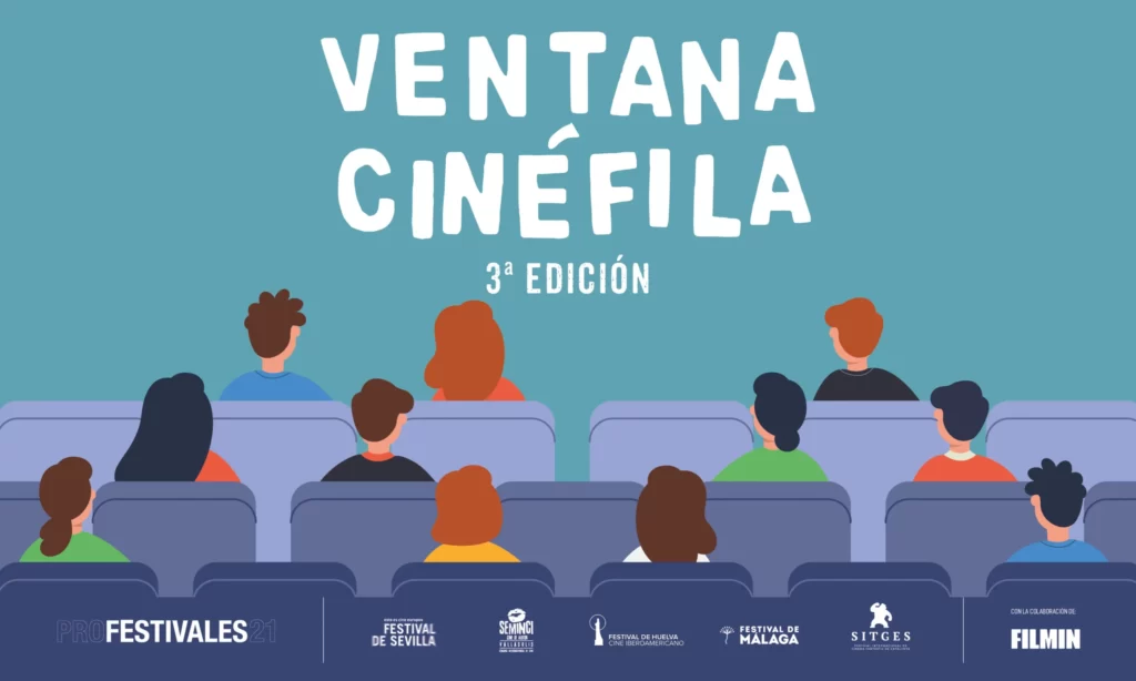 Cartell del festival "Ventana Cinéfila"