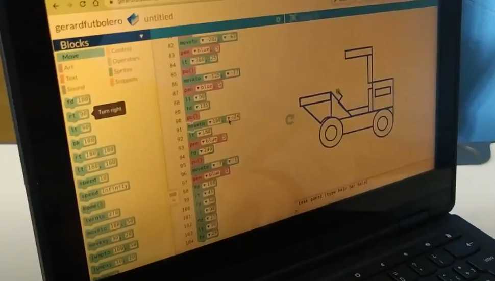 Pràctica guiada per treballar el pensament computacional